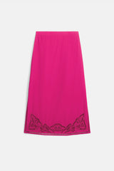 Women's Midi Skirt Amarante | Fuchsia
