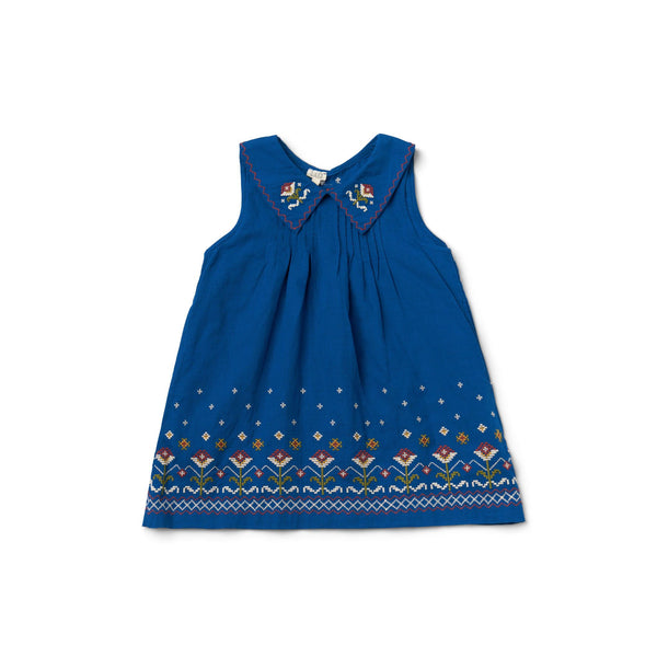 Sofia Shift Dress | Agean Blue