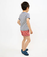 Willie T-Shirt | Navy Stripe