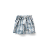 Olive Skort | Lattice Print, Azul