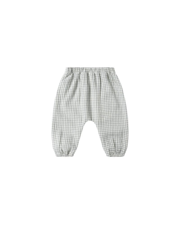 Woven Pant | Blue Gingham