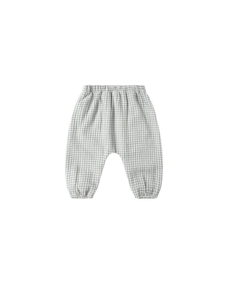 Woven Pant | Blue Gingham