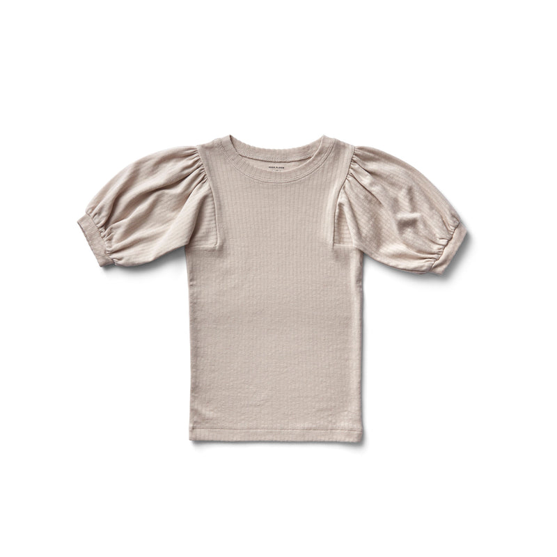 Balloon Tee | Dove Pointelle