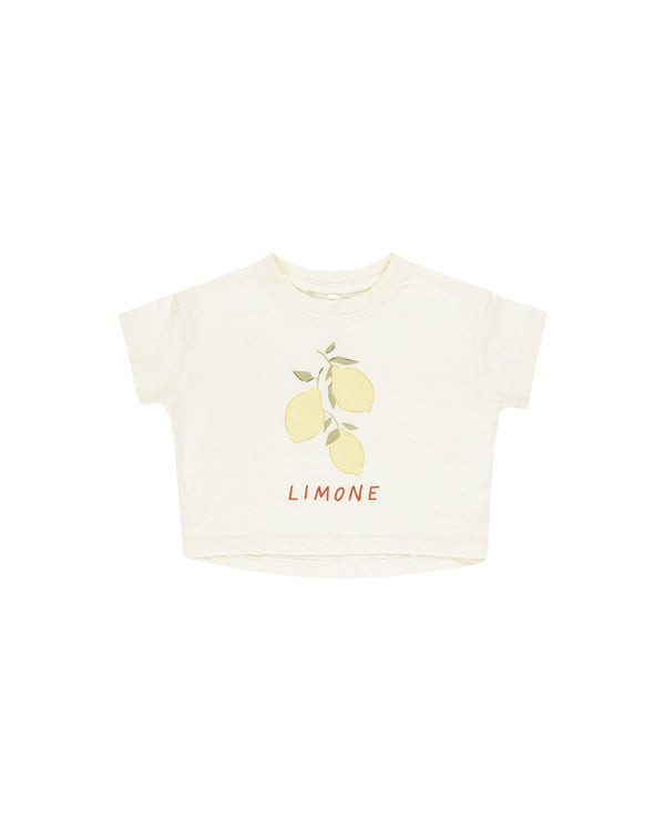 Boxy Tee | Limone