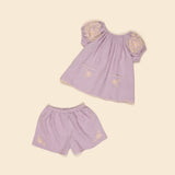 Barbara Short Set | Lavender