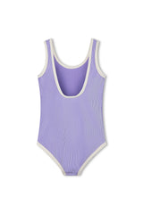 Mini Rib Scoop One Piece | Grape