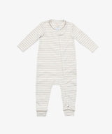 Ziggy Zip Romper |  Cloud Mini Stripe