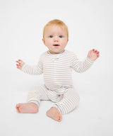 Ziggy Zip Romper |  Cloud Mini Stripe