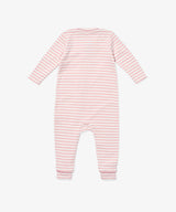 Ziggy Zip Romper | Dusty Rose Mini Stripe