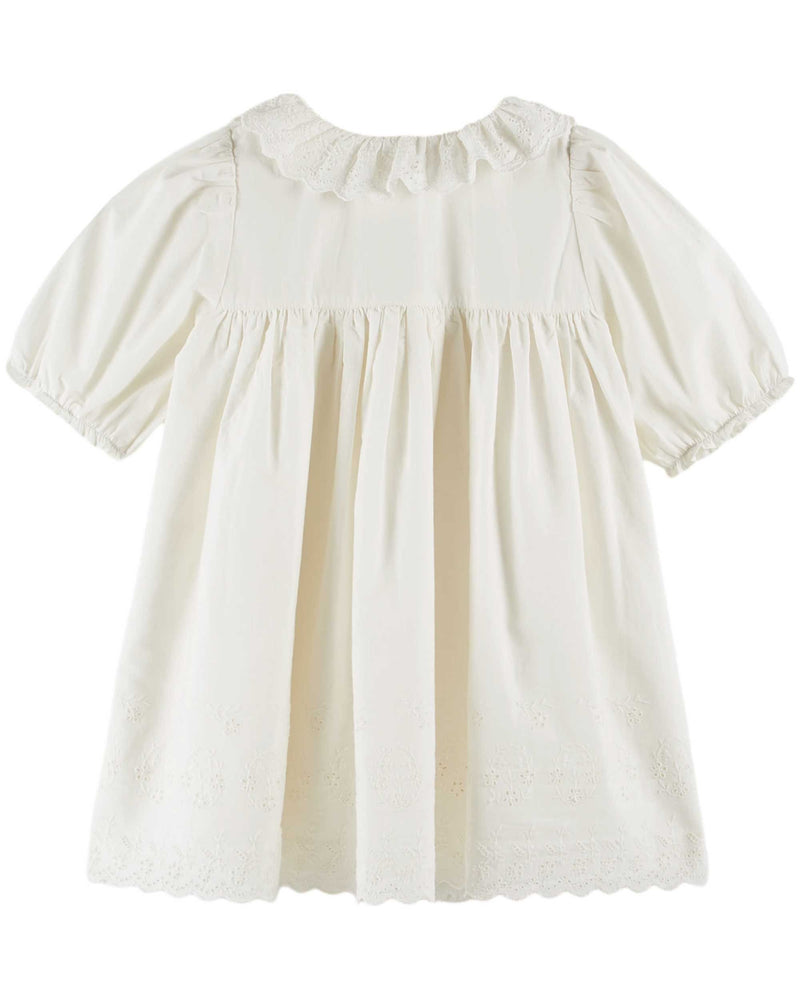 Robe Broderie Anglaise | Blanc