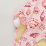 Girls Arden Suit | Pink Sea Shells