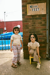 Short Sleeve Polo | Mist Avenue Stripe