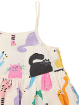 Cats Print Dress