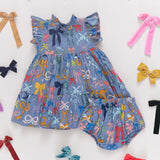 Baby Girls Jennifer Dress Set | Bows on Bows