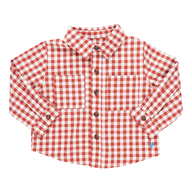 Baby Boys Jack Shirt | Pony Gingham