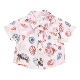 Baby Boys Jack Shirt | Watercolor Shells