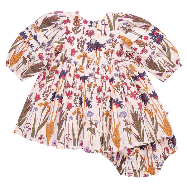 Baby Girls Brooke Dress Set | Autumn Flowers