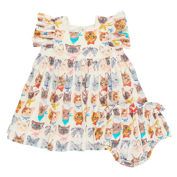 Baby Girls Elsie Dress Set | Cool Cats