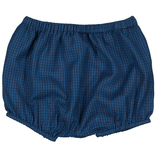 Bloomer London | Navy Brushed Check