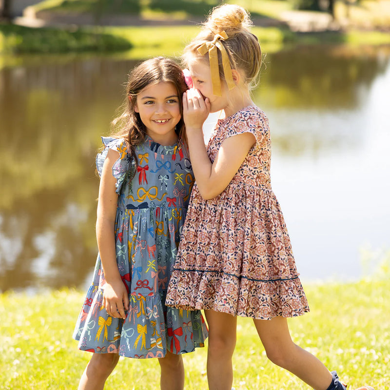 Girls Jennifer Dress | Bows on Bows