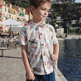 Boys Jack Shirt | Watercolor Shells