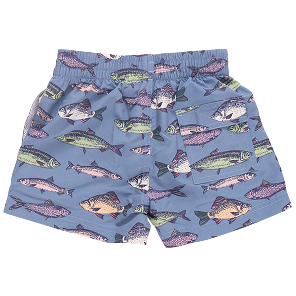 Boys Swim Trunk | Bluestone Multi Fishies