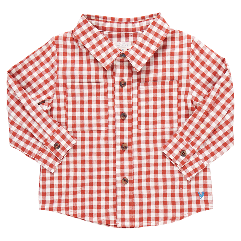 Boys Jack Shirt | Pony Gingham