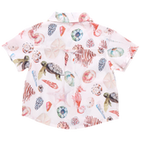 Boys Jack Shirt | Watercolor Shells