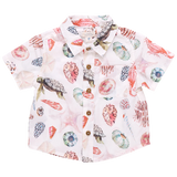 Boys Jack Shirt | Watercolor Shells