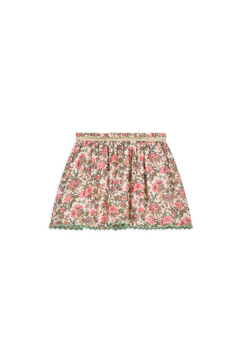 Skirt Cephee | Ivory Enchanted Fields