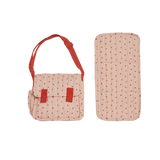 Carrie Convertible Changing Bag & Mat | Strawberry