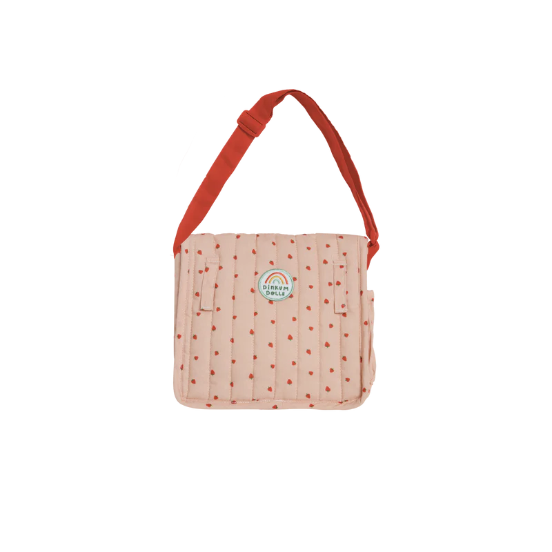 Carrie Convertible Changing Bag & Mat | Strawberry