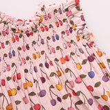 Girls Stevie Dress | Cloud Pink Cherry