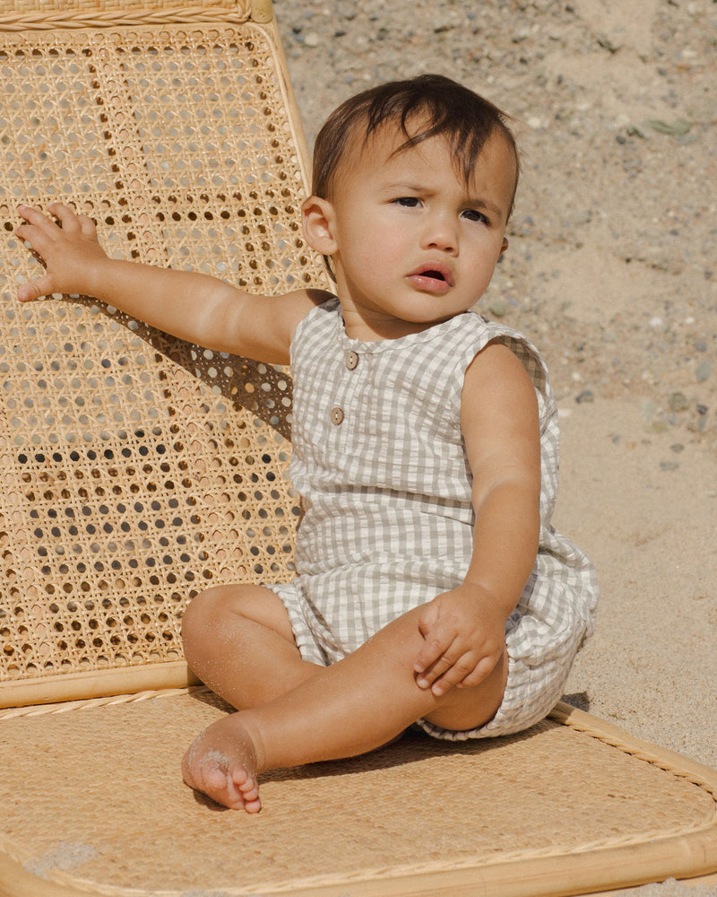 Baby Tank Set | Eucalyptus Gingham