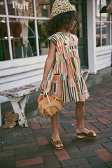 Ruthie Dress | Gamberetto Hodgepodge Stripe