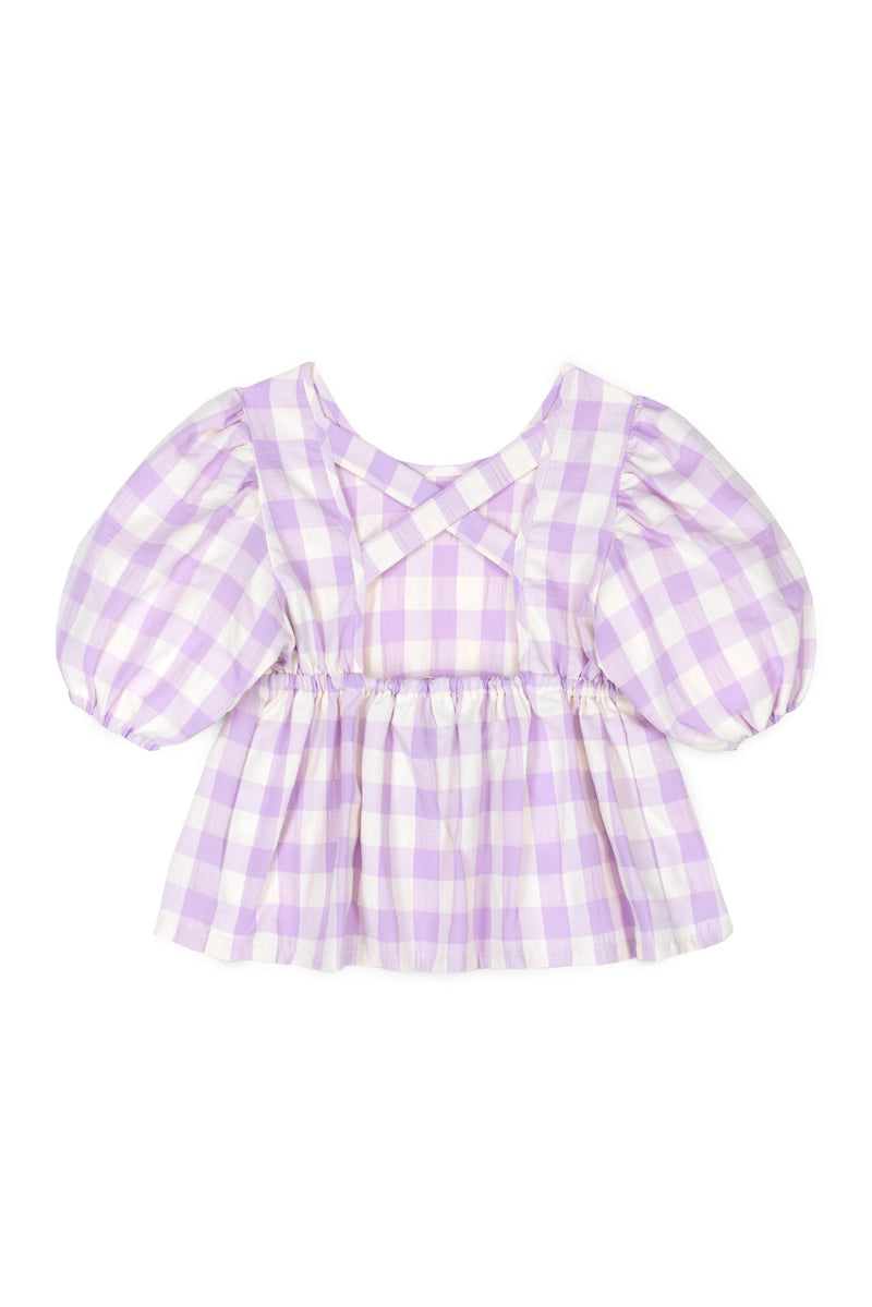 Colette Vichy Blouse | Seershuker Lavander