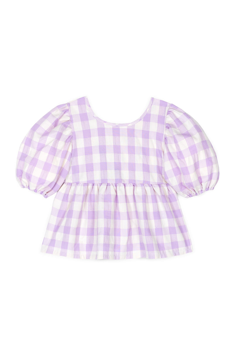 Colette Vichy Blouse | Seershuker Lavander