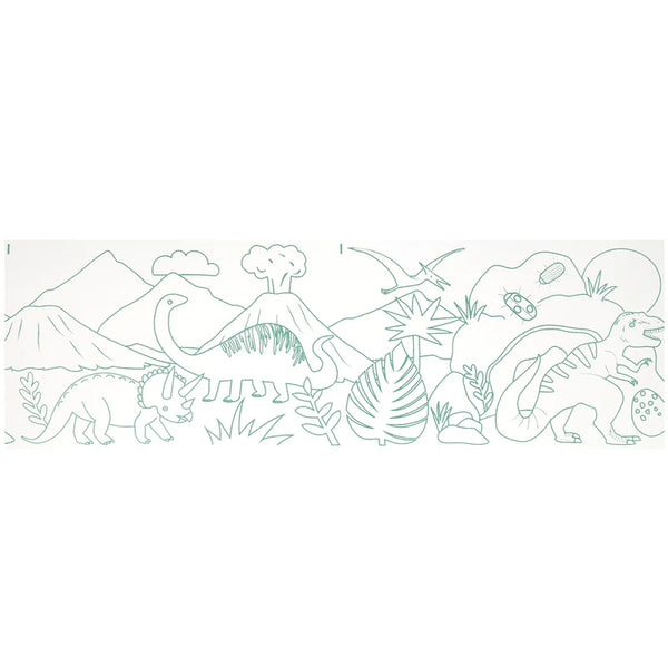 Dinosaur Colouring Roll