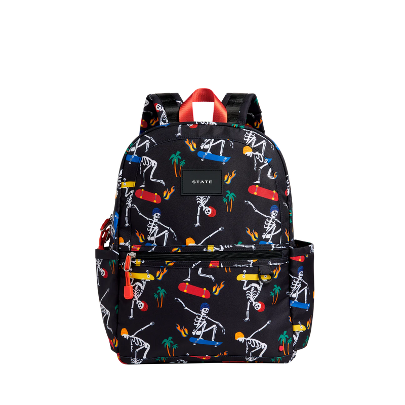 Kane Kids Double Pocket Backpack | Skeleton Skate