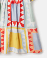 Girl SS Big Picnic Patchwork Dress