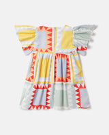 Girl SS Big Picnic Patchwork Dress