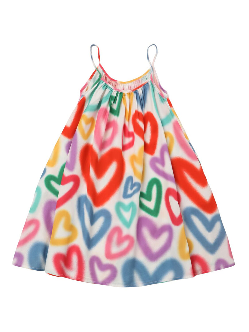 Hearts Print Dress