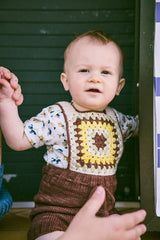 Baby Petit Collar Onesie | Marzipan Circus