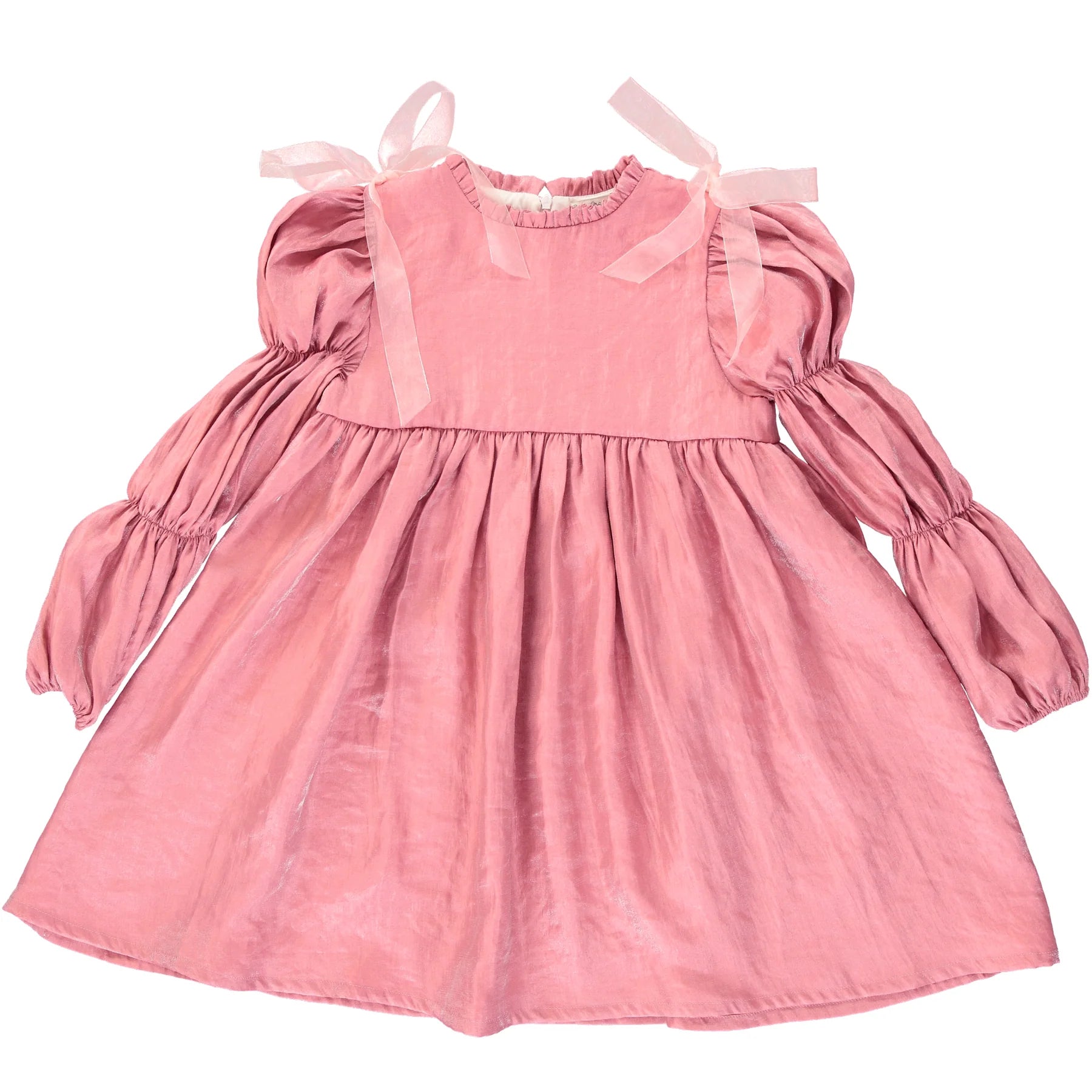 Bebe Organic Elizabeth Dress | Mauvelous | Marigold Modern Kids