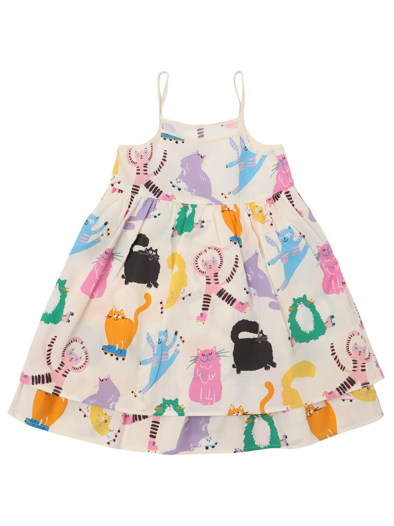 Cats Print Dress