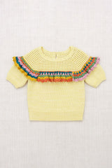 Crochet Joya Top | Vintage Yellow