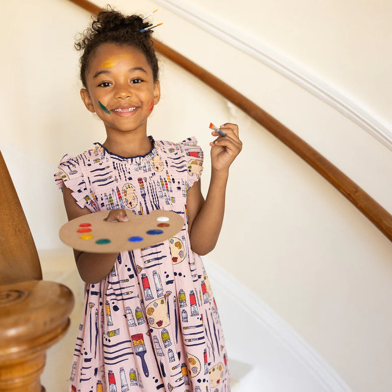 Girls Stevie Dress | Tiny Artist