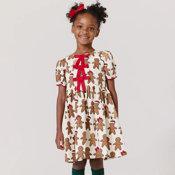 Girls Hermione Dress | Gingerbread Cookie