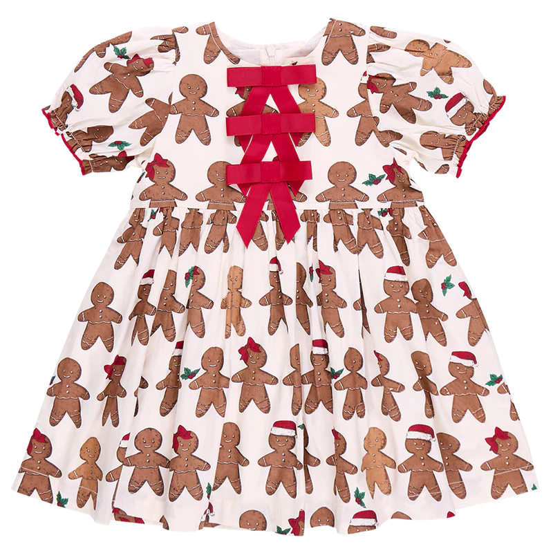 Girls Hermione Dress | Gingerbread Cookie