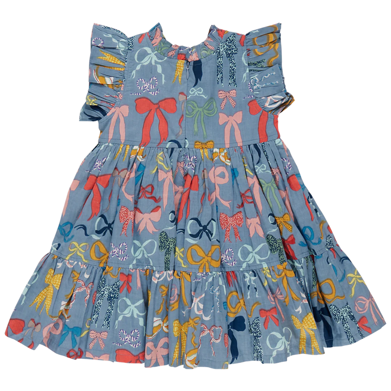 Girls Jennifer Dress | Bows on Bows